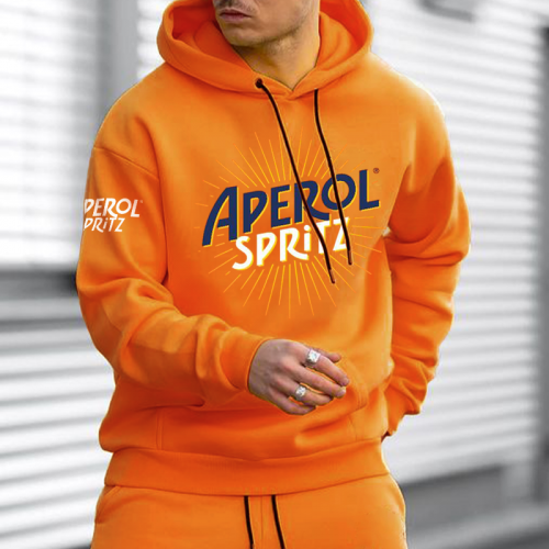 Men's trendy sports hoodie  HF0207-03-02